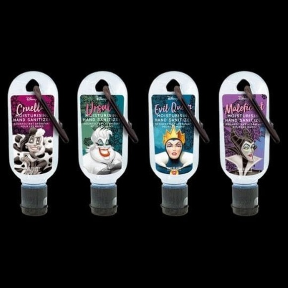 Disney Villains Hand Sanitizer - Ursula, Evil, Queen, Maleficent, Cruella 4 Pack - Picture 6 of 6